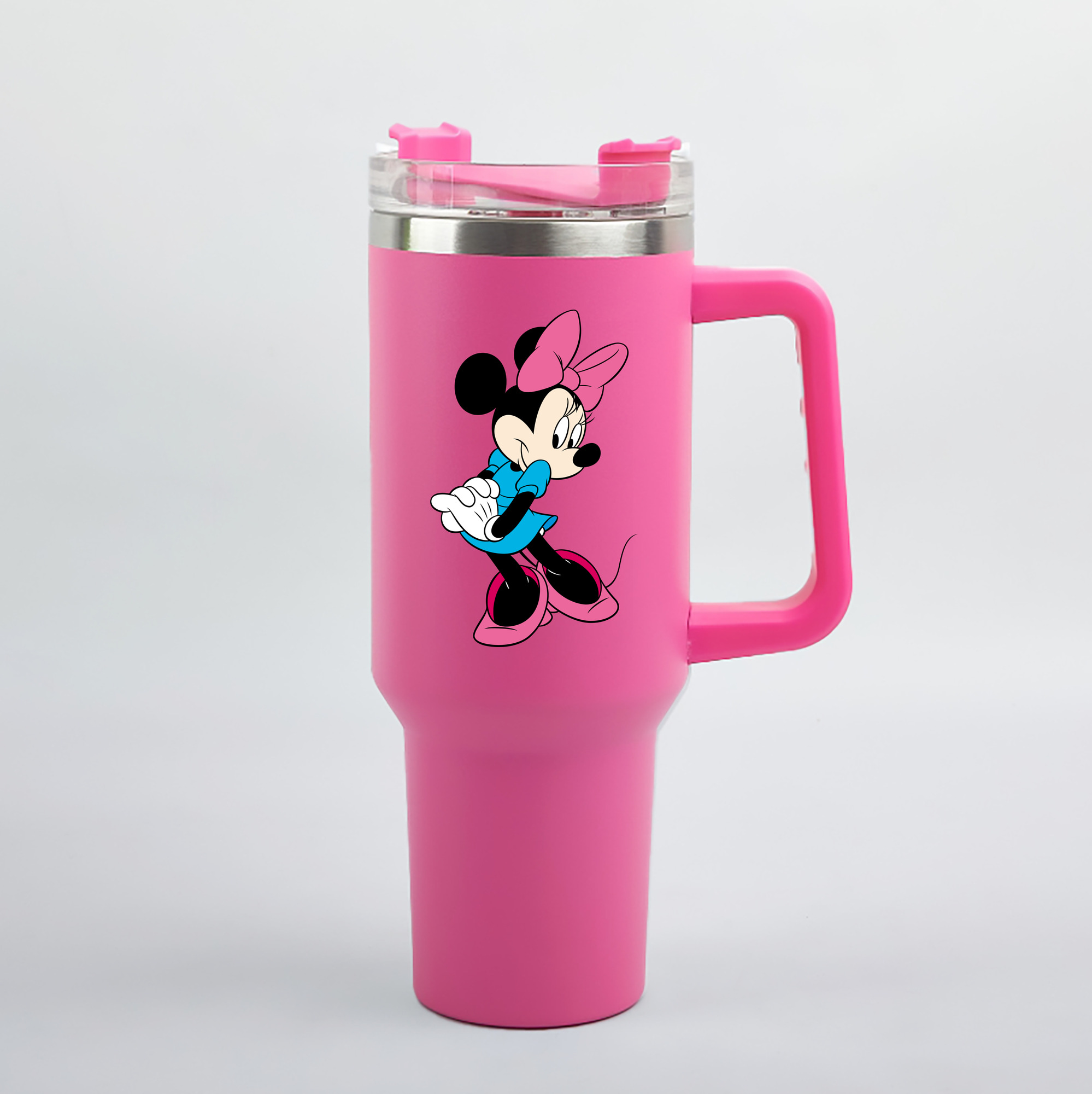 （画像用） ミッキーマウス Mickey Mouse 1200mL車用タンブラー（カラープリント）